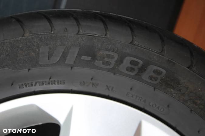 FELGI STALOWE STRUKTURALNE DEKLE OPONY OPEL ZAFIRA A B ASTRA H MERIVA B VECTRA C SIGNUM R16 205/55 5X110 - 10