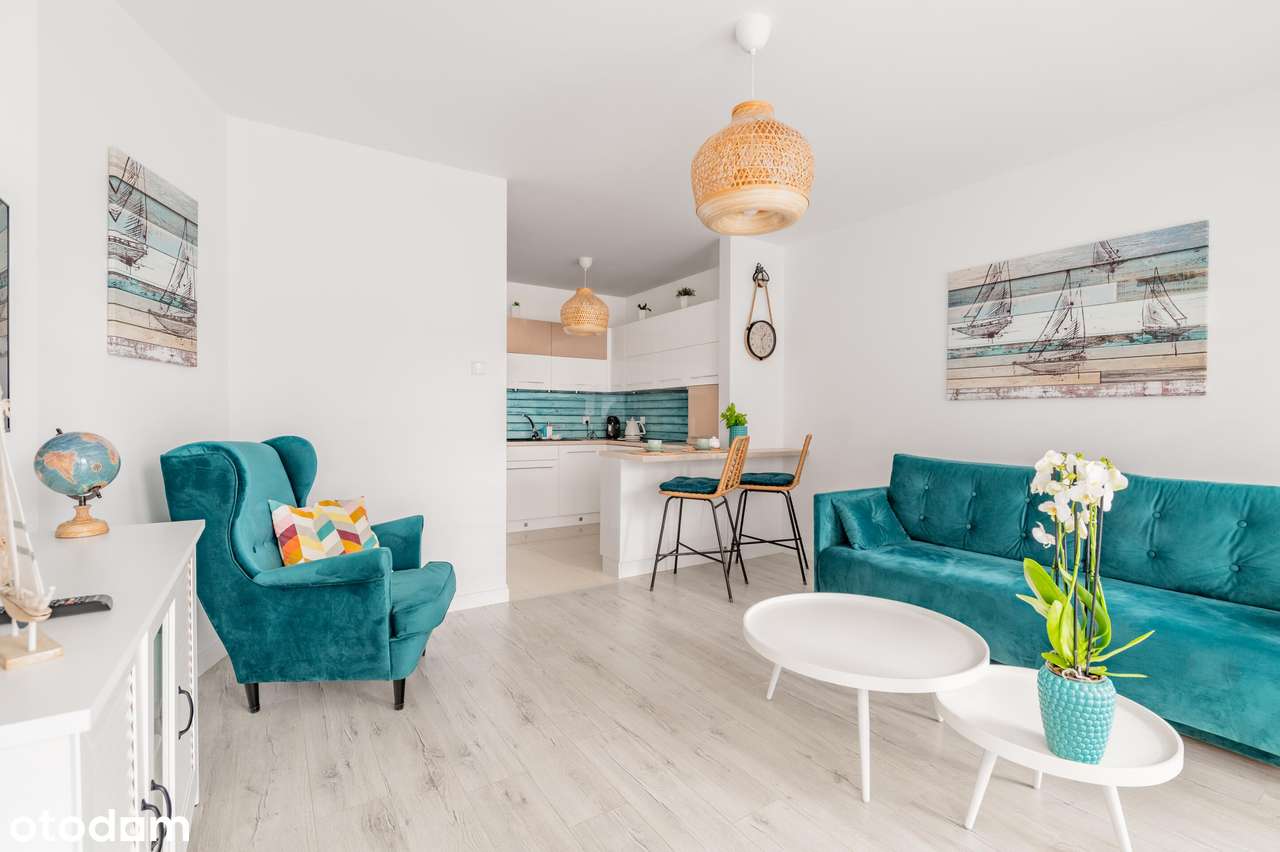 2-pokojowe mieszkanie (43.96m2) z ogrodem - Os. Jantar w Kołobrzegu-9