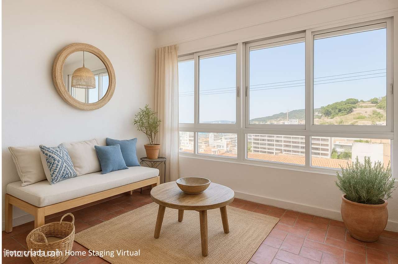 Espetacular T3 com Vista Mar em Sesimbra-3