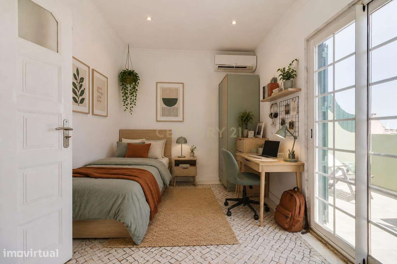 Penthouse com terraço de 28m2 junto ao metro no Rato-32