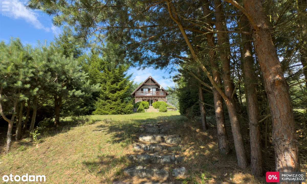 Wyjątkowy dom w środku lasu Bory Tucholskie 2,5Ha-4