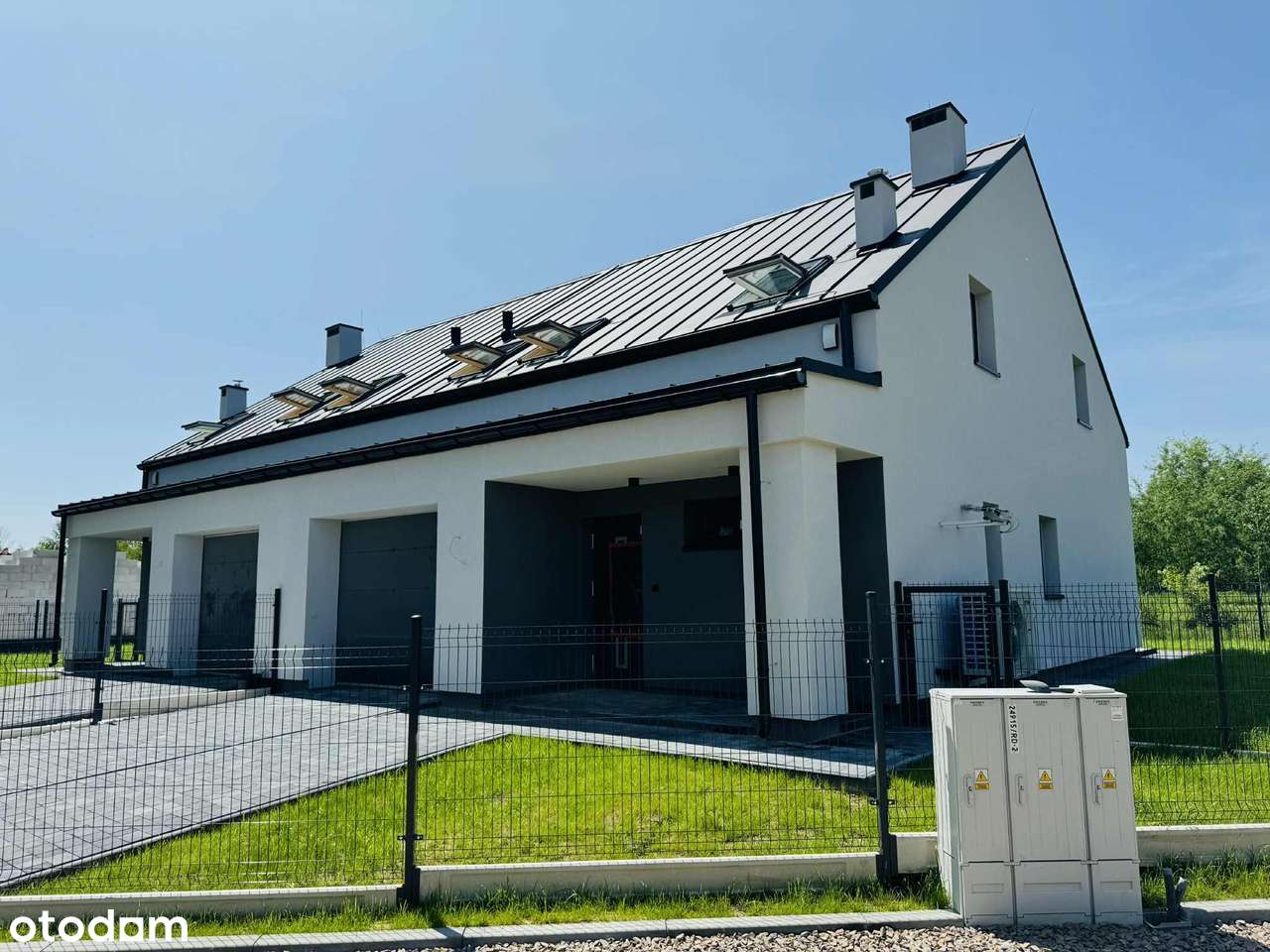 Dom bliźniak 124 m² z pompą ciepła i klimatyzacją, Kłaj, pow. wielicki-0