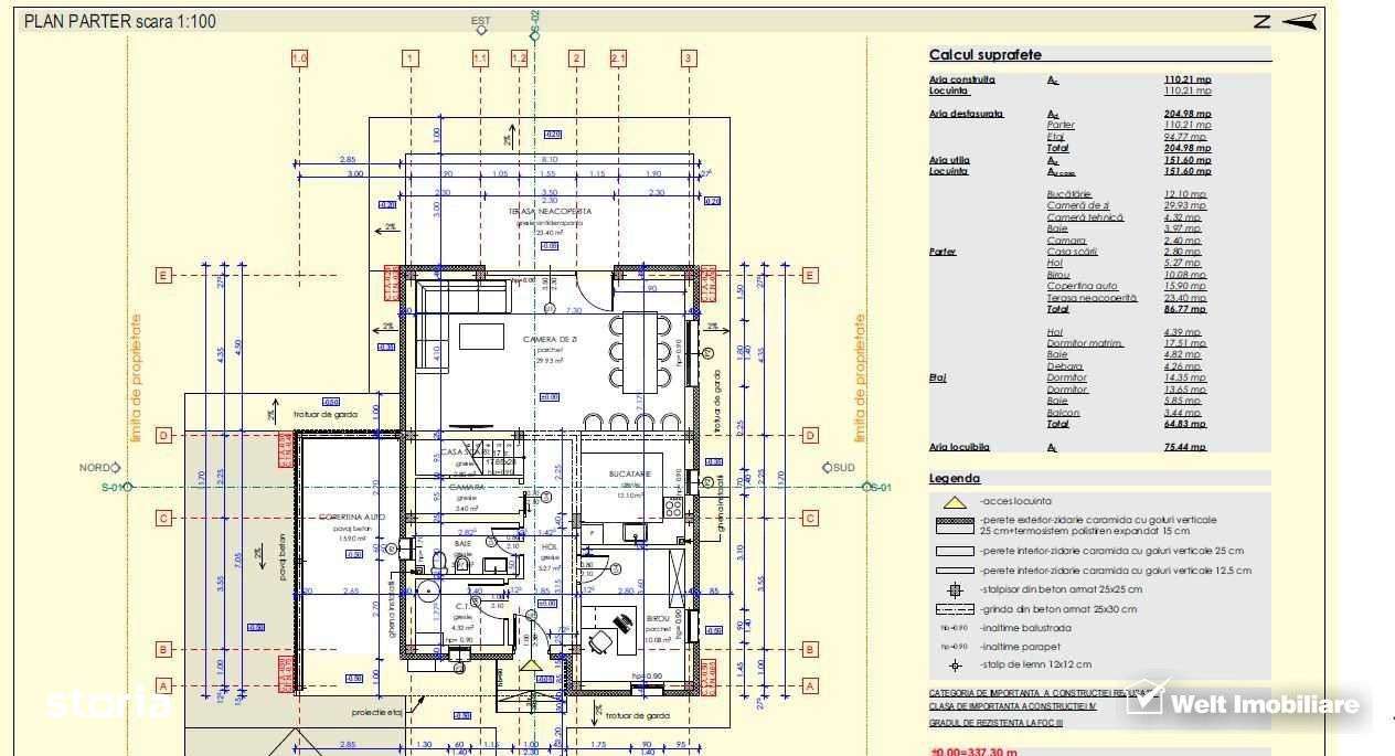 Casa individuala, 5 camere, 152 mp utili, 737 mp teren, cart. Sopor - Imagine principală: 5/6