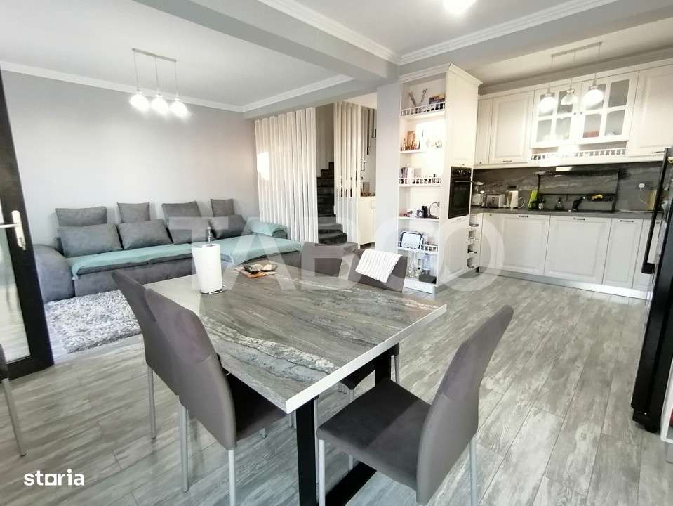 Casa tip duplex 5 camere 120 mpu complet mobilata si utilata Cisnadie - Imagine principală: 5/17