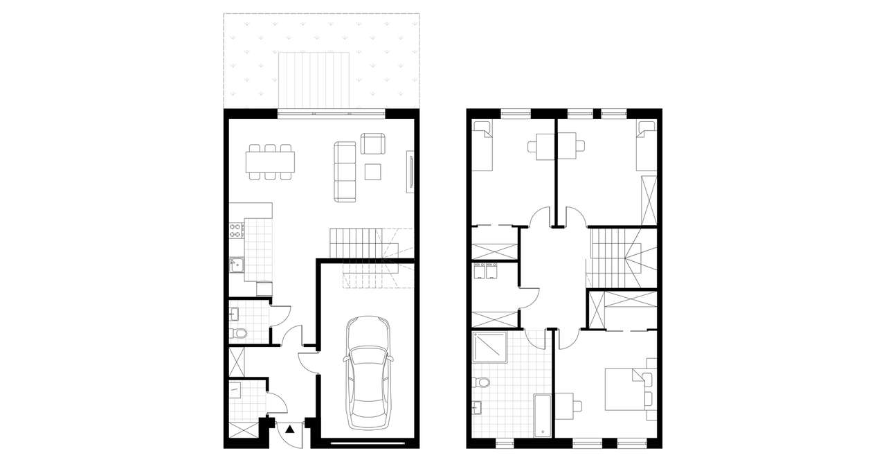 4-pokojowy dom 122m2 + ogródek Bez Pośredników - Pełny obrazek: 3/8