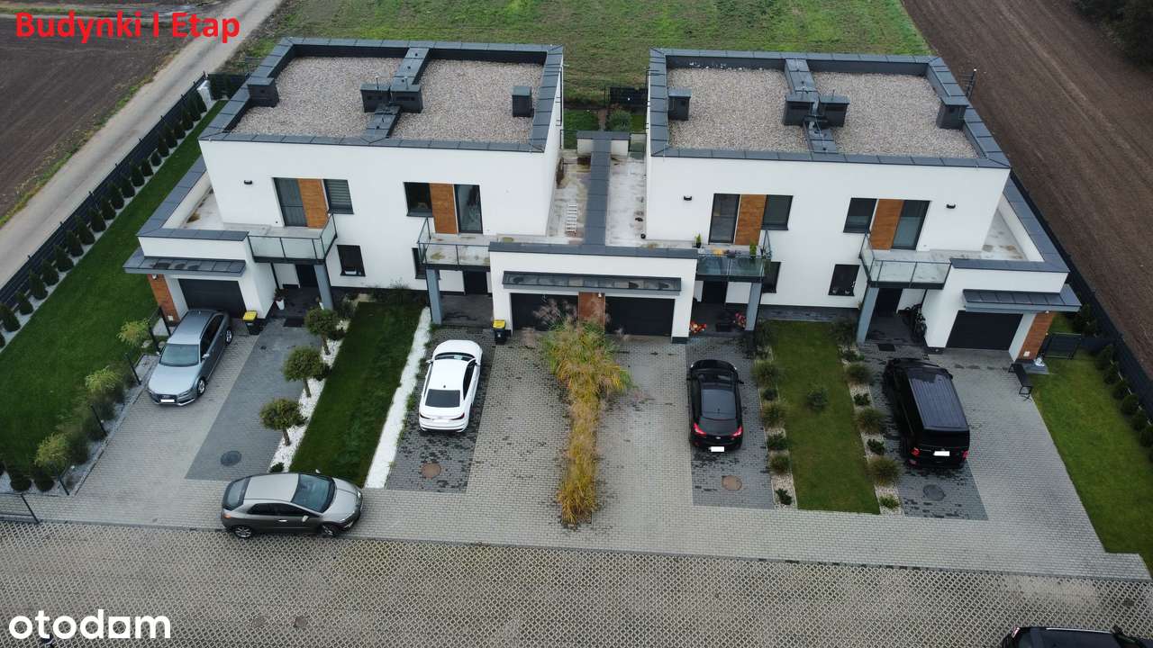 Gotowe domy w zabudowie szeregowej 110m2, 4 pokoje,Garaż, pompa ciepła-18