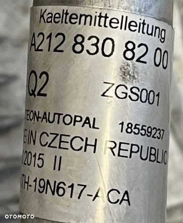 PRZEWOD KLIMATYZACJI MERCEDES W212 A2128308200 ORG FV - 4