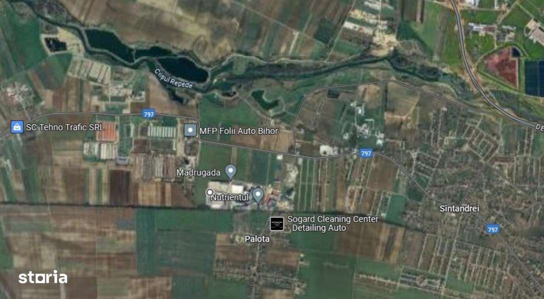 Teren industrial la 7 km de Oradea,Bihor,Gaminvest,V3676 - Imagine principală: 1/1