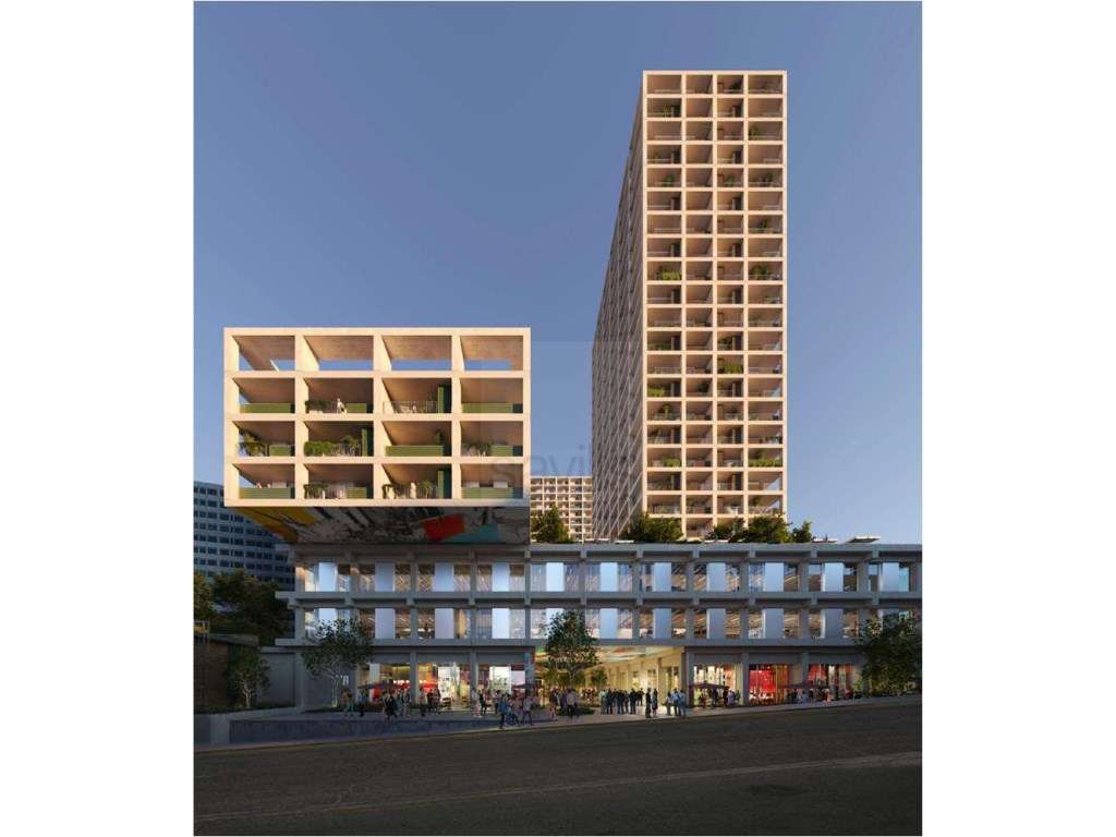 Apartamento T1 no empreendimento FM127 - Edifício AR - Grande imagem: 4/9