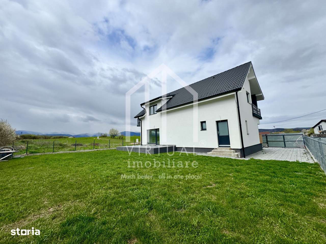 Casa individuala cu 5 camere, 150mp utili+2 terase, 487mp teren-14