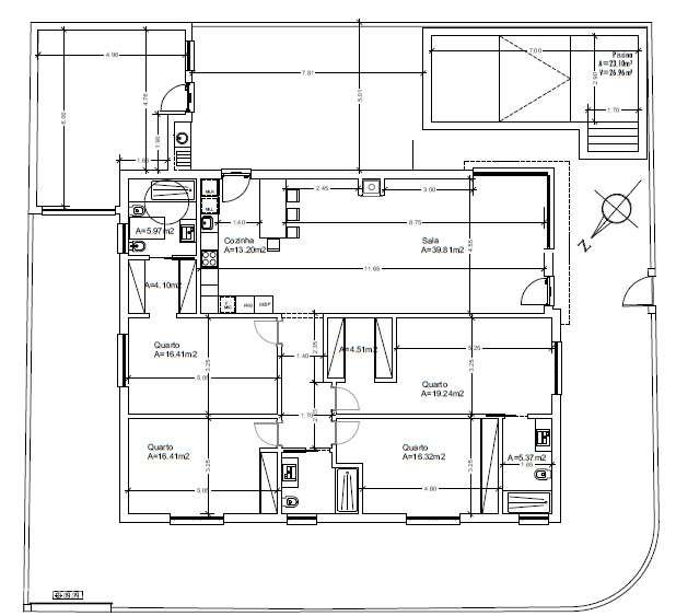 Moradia Isolada T4 com Piscina EM PROJECTO-11