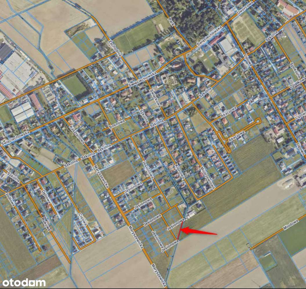 Wilkowice - działka, 1 214 m2 - Pełny obrazek: 5/8