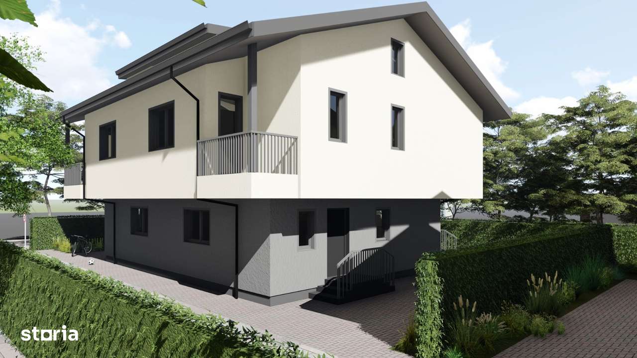 Complex nou 5 case P+1+M.5 cam.Util 166mp.Teren 253mp - Imagine principală: 5/17