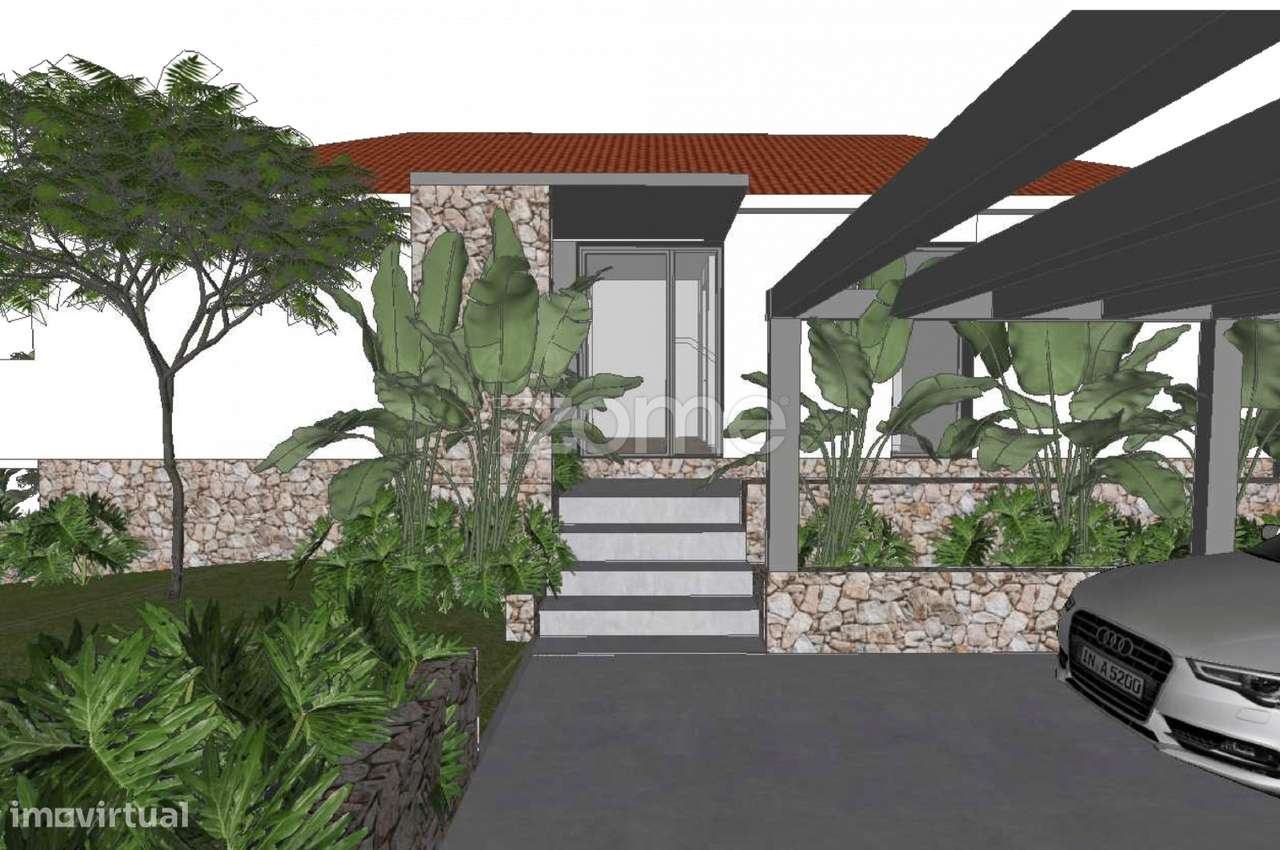 Moradia T3 com projeto aprovado, a1500m do Rio Douro - Valbom Gondomar-4