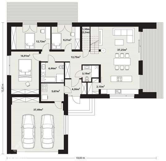 Twój nowoczesny dom w Krakowie – Swoszowice! - Pełny obrazek: 5/5