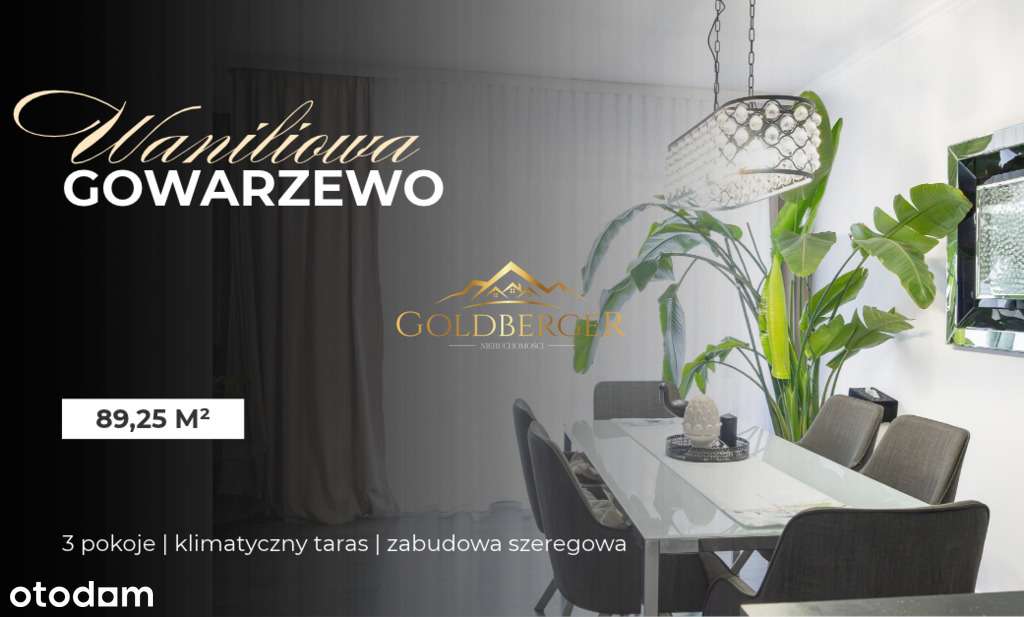 Dom na sprzedaż, 3 pokoje, 89 m², Gowarzewo