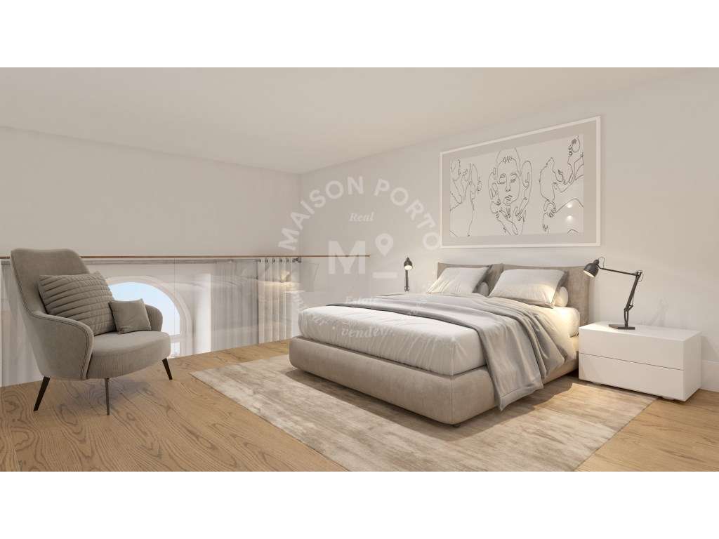 Apartamento T1(Loft) com Terraço com vista do Rio Douro em Vila Nov... - Grande imagem: 4/41