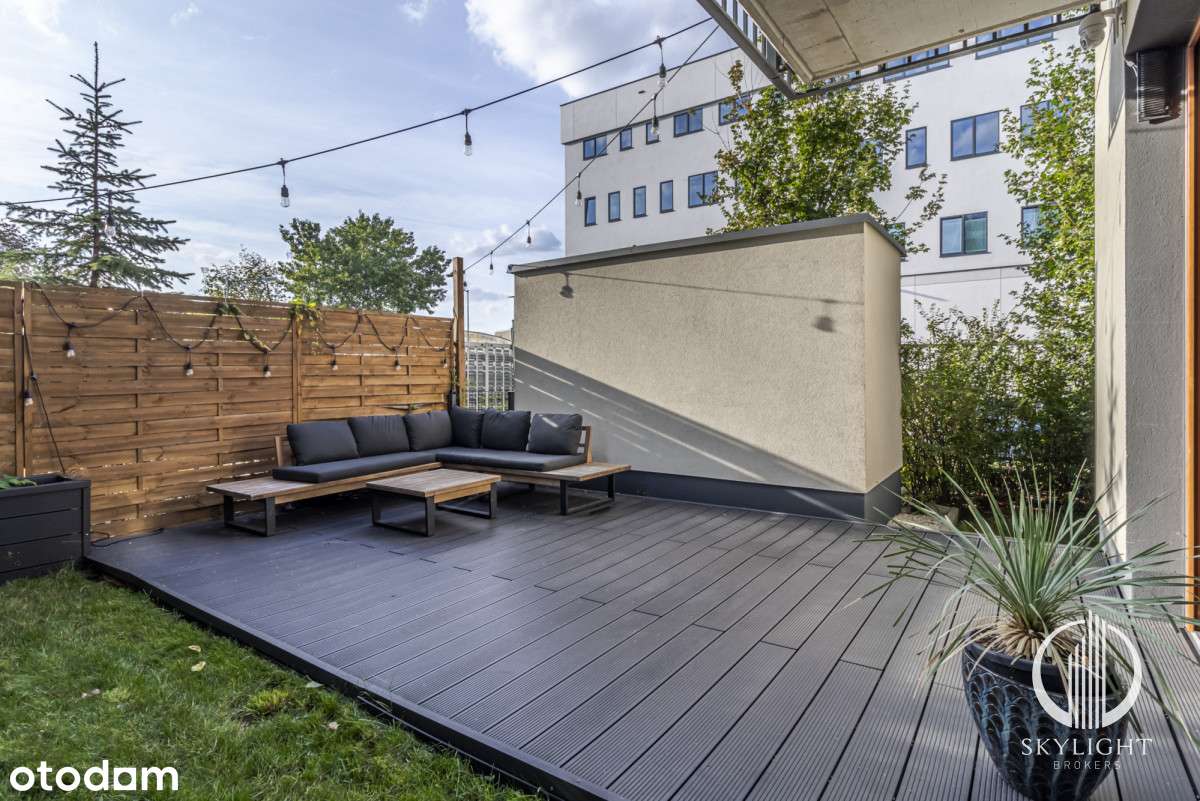 Eskluzywne dwa pokoje z 60 m2 ogrodem-11