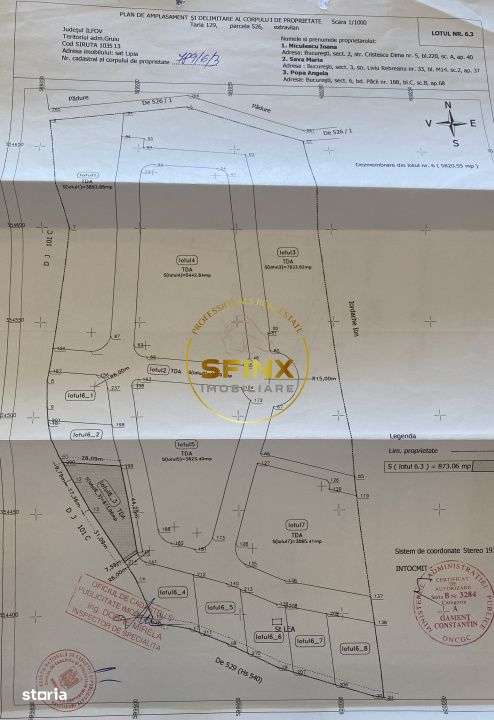 Teren Caldarusani lac/padure 38500 mp, 350 ml deschidere DJ, ape terma - Imagine principală: 4/7