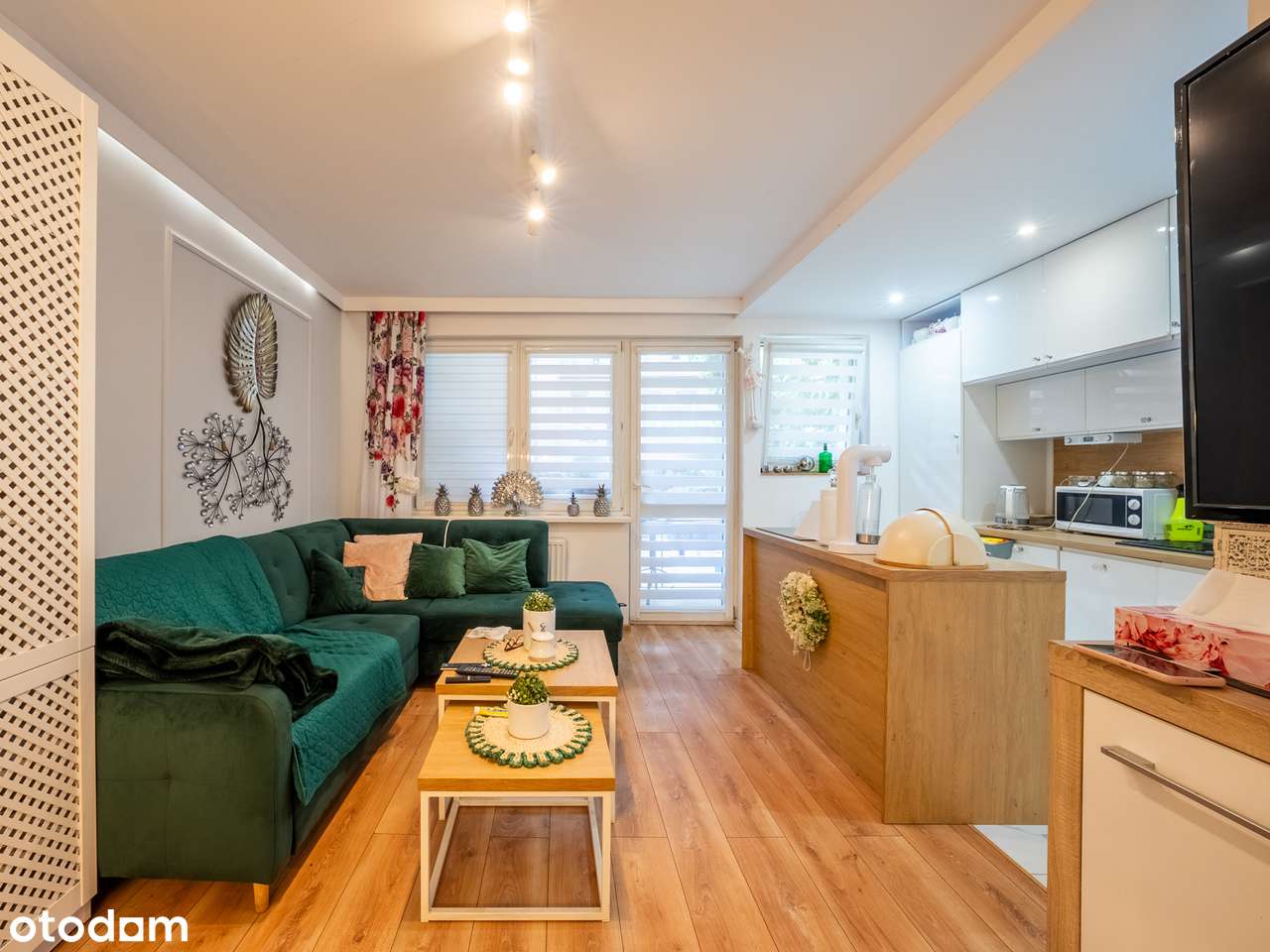 !!!NOWA CENA!!!  MIESZKANIE NA PARTERZE  52,5m2 Z BALKONEM + PIWNICA-0