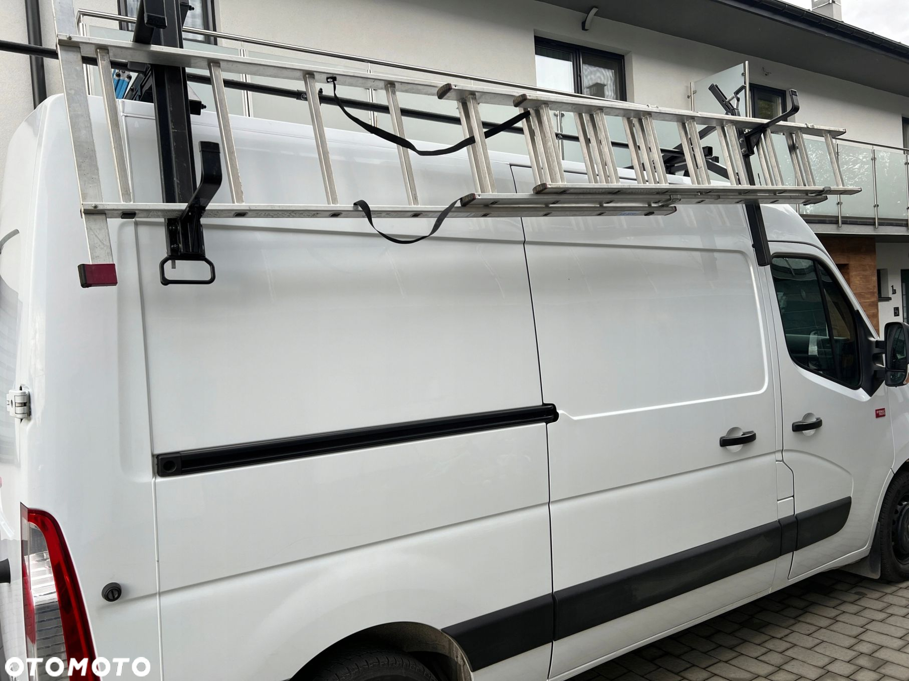 MERCEDES SPRINTER BAGAŻNIK DACHOWY NA DRABINĘ ORYGINALNY NOWY 7711785884 - 8