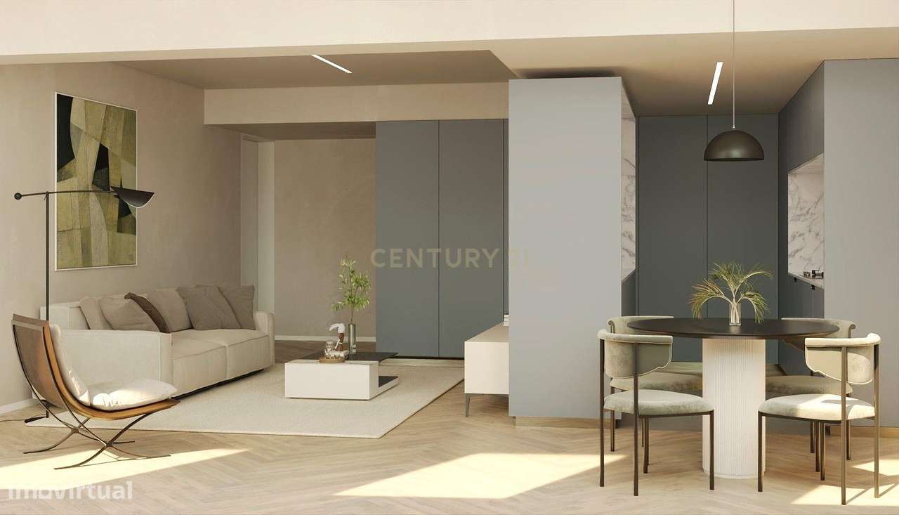 T2 com varanda e arrumos no Empreendimento Royal Venture Sá da Bandeir - Grande imagem: 1/11