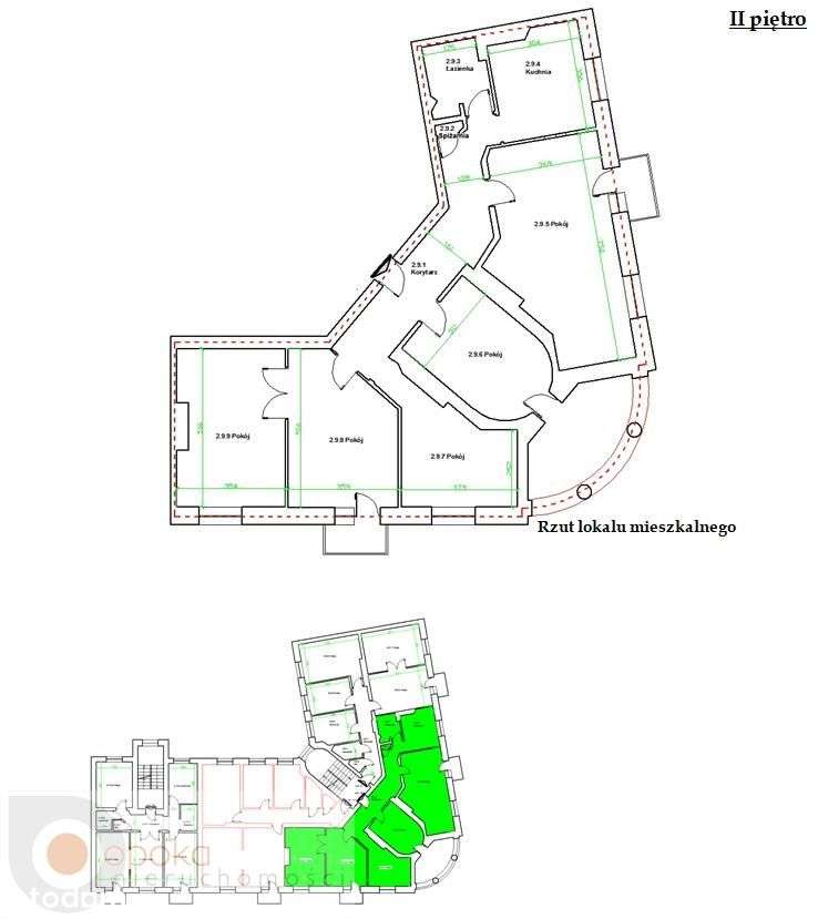 5 pokoi/osobna kuchnia/2balkony+taras -1928rok-14