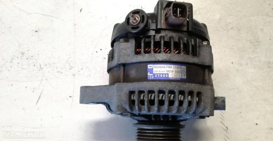 Alternador Toyota Avensis 2.0 D4D 2005 Ref, 27060—27090 - 3