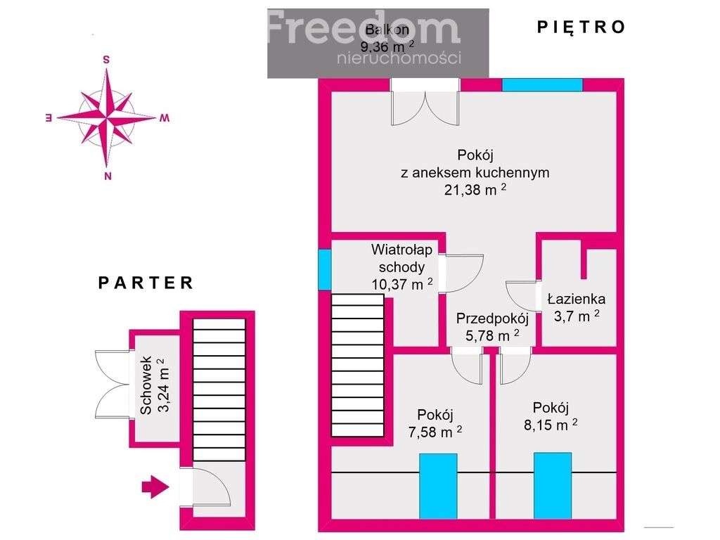 3 pokojowe mieszanie Rzeszów ze strychem - Pełny obrazek: 4/20