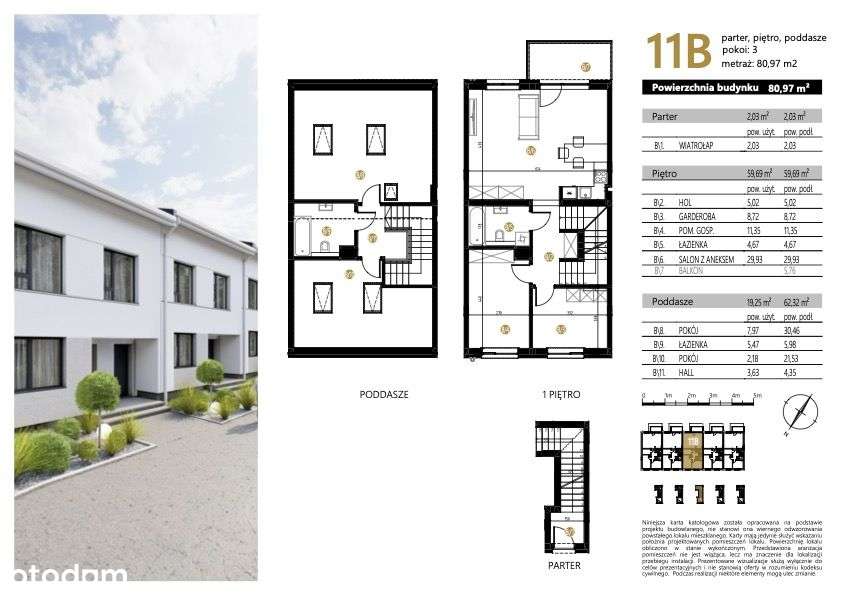 5 Pokoi | 81 m2 | Widokowa Działka| os. Matysówka - Pełny obrazek: 4/8
