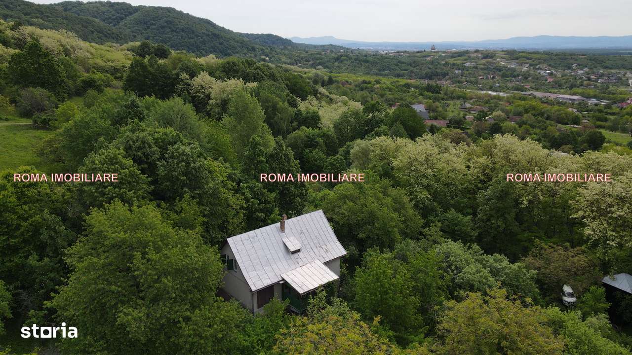 Casă de vânzare deosebită cu teren 74 ari, livadă și panoramă superbă-3