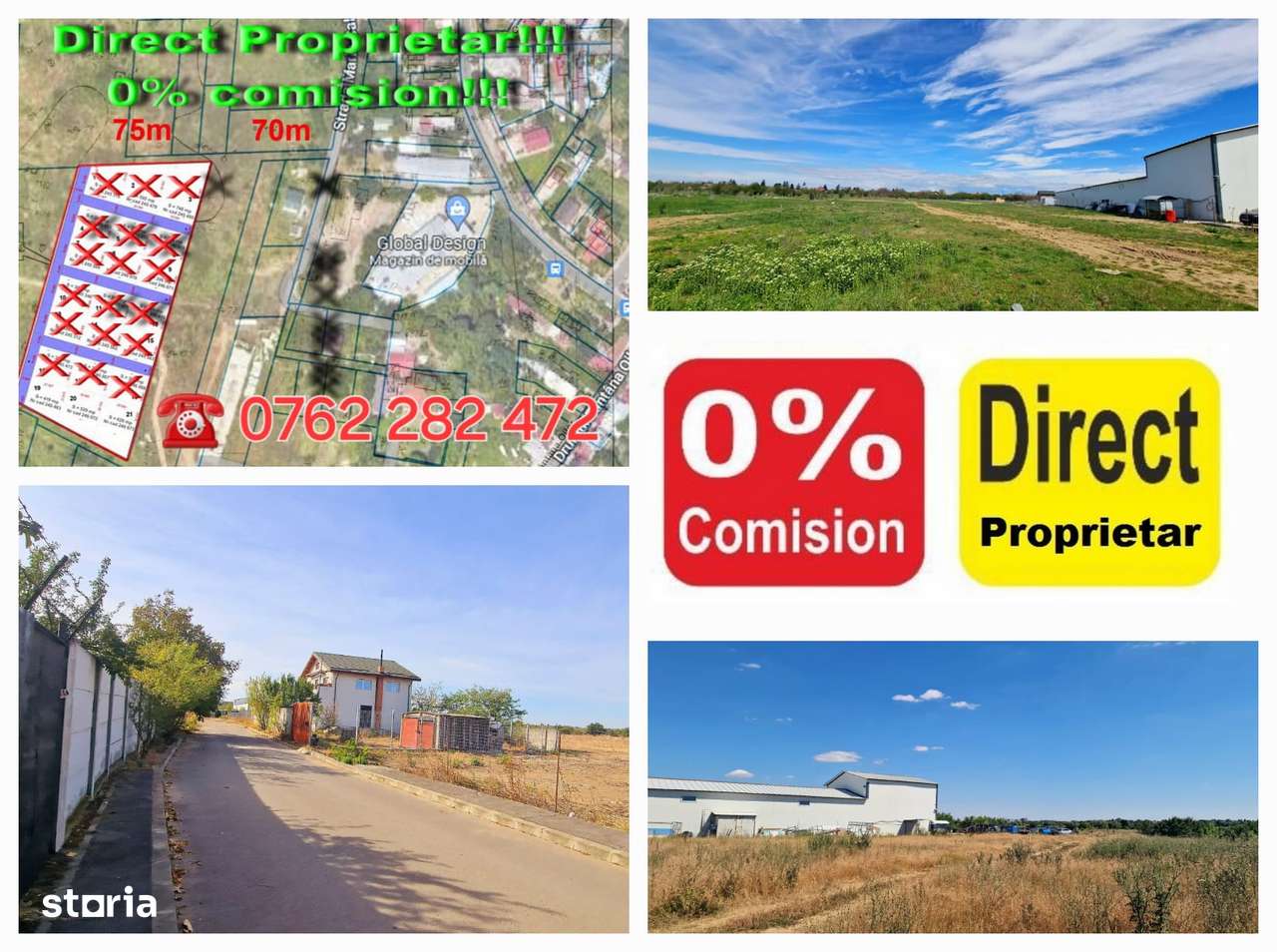 Teren intravilan Calea Giulesti, Lacul Morii, 515mp-625mp, 0%comision-1