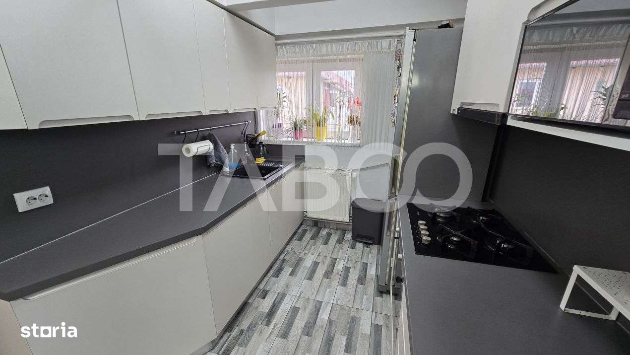 Apartament de vanzare 82mp 4 camere 2 bai mobilat utilat Rahovei-7