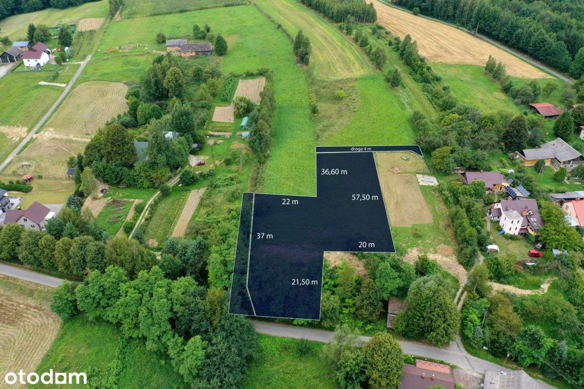 Działka budowlana 21ar z warunkami zabudowy na dom - Pełny obrazek: 4/10
