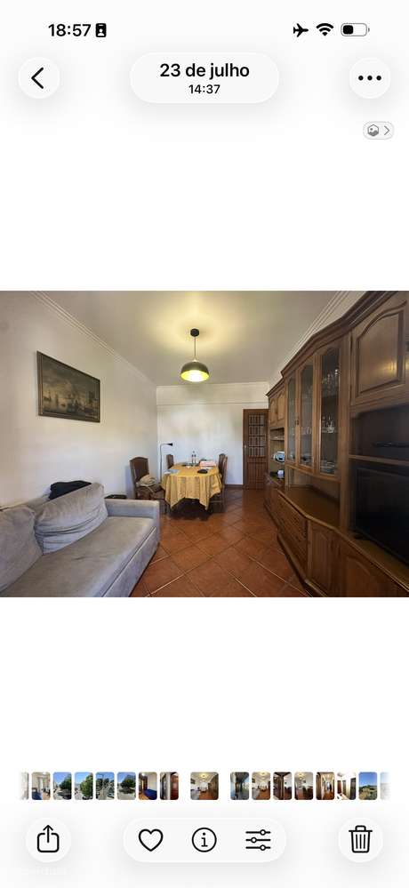 Apartamento T2 AJUDA COM VISTA RIO .-8