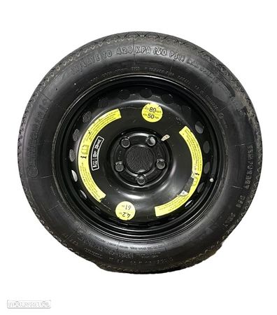 Roda Suplente Pneu Jante Mercedes  125-90 R16 - 1