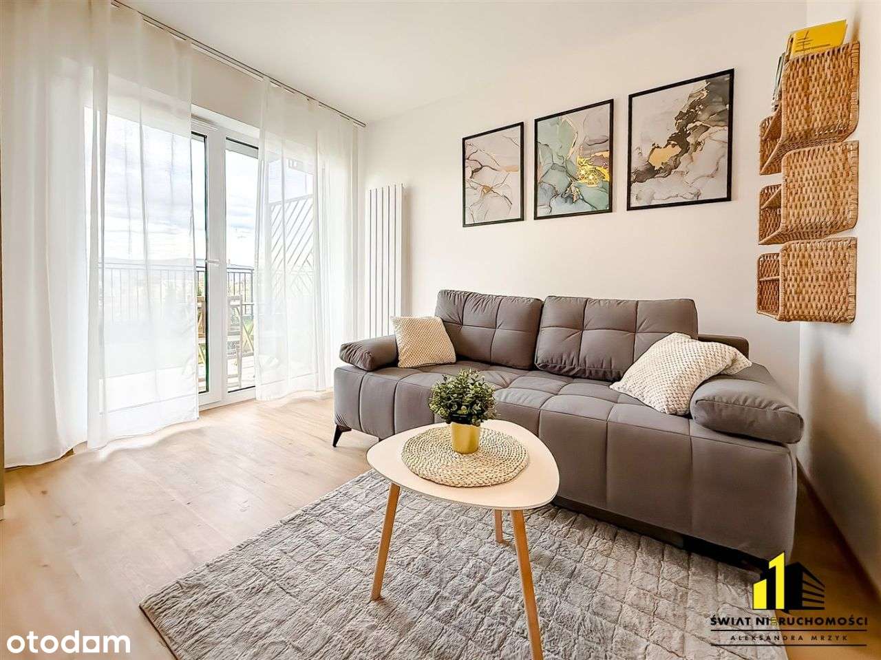 Nowoczesna kawalerka z ogródkiem - Sarni Stok - Pełny obrazek: 4/11