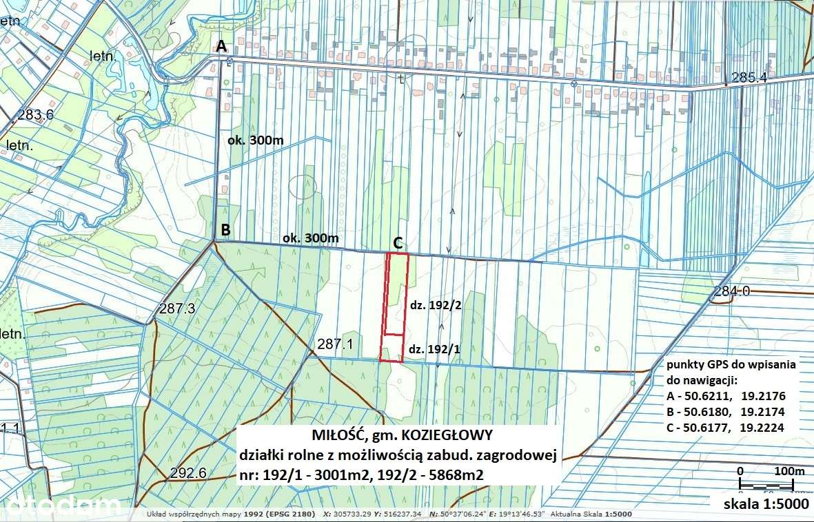Miłość działka dla ukochanej :-) 3001m2 cena tylko 29.900zł-5