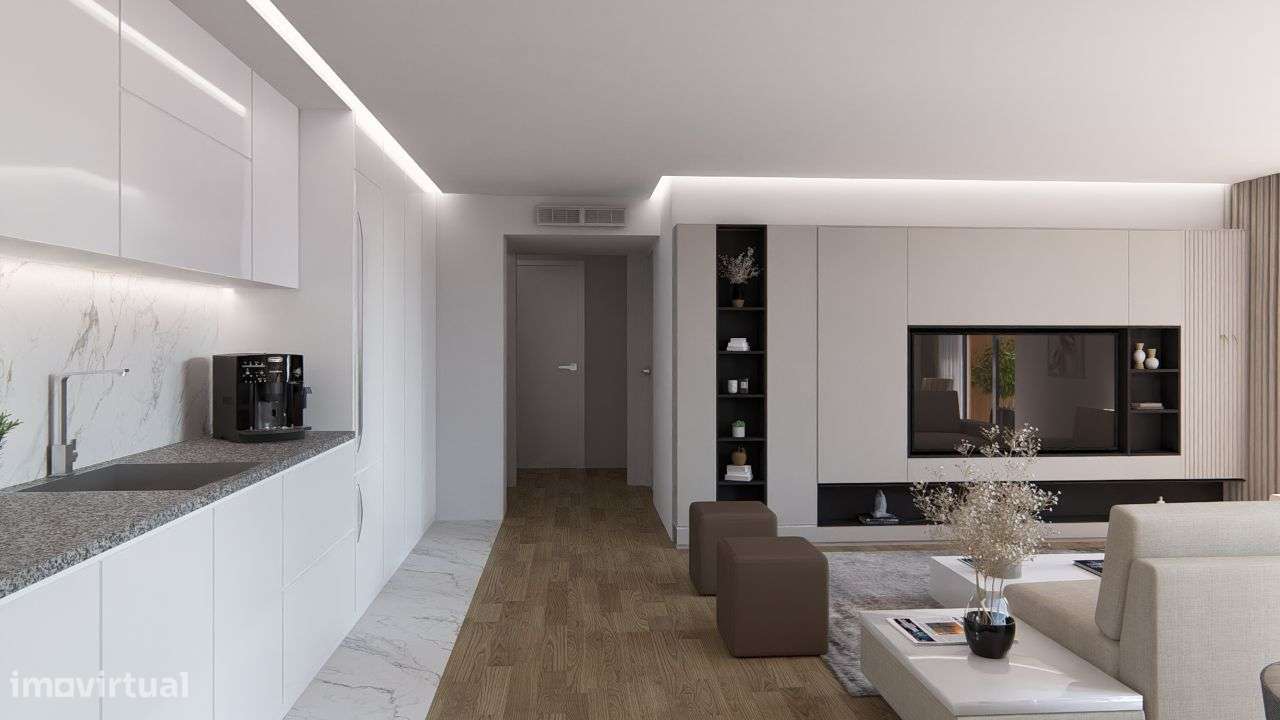 Algarve T1+1 Novo Portimão com varanda 17 m2 e garagem - Grande imagem: 4/52