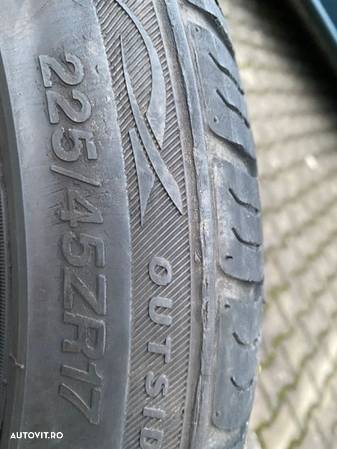 Jante Bmw e90e91e92 e60 M cu cauc 245/22545/40R17 dot 2019/20 8-9 mm 85jx17 8jx17 et37 - 8