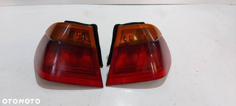 Lampa tyl  listwa lampy halogen BMW E46 przed lift - 4