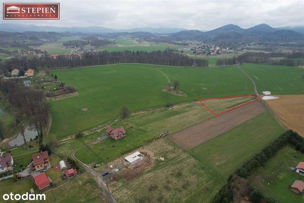 Działka 2000m2 z pięknymi widokami w Łomnicy - Pełny obrazek: 4/6