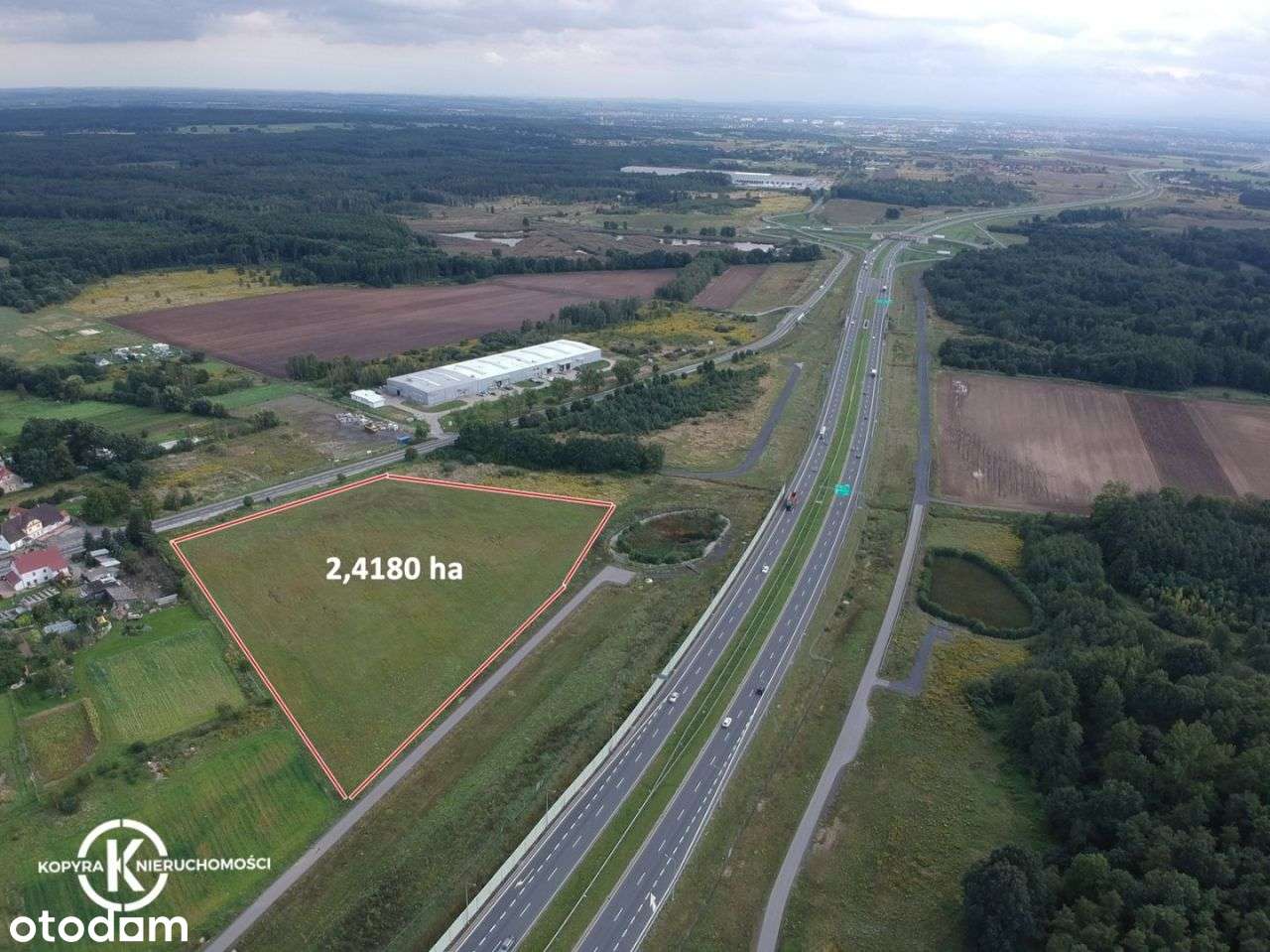 Działka pod logistykę, przemysł, magazyny przy S3-0