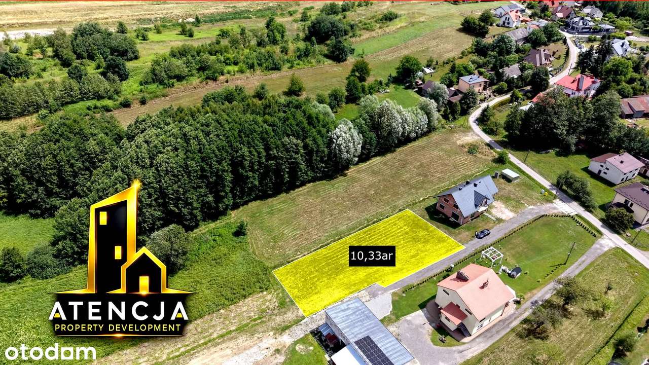 Wyjątkowa działka budowlana 10,33 ar | Rzeszów, Bzianka