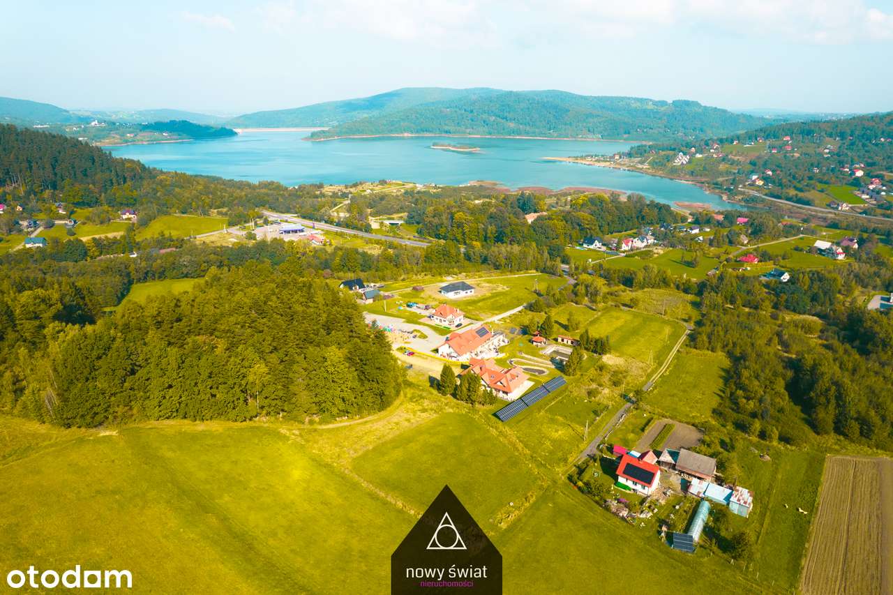 14 działek inwestycyjnych po ok. 10 arów NAD JEZIOREM Mucharz |79 ar.-2