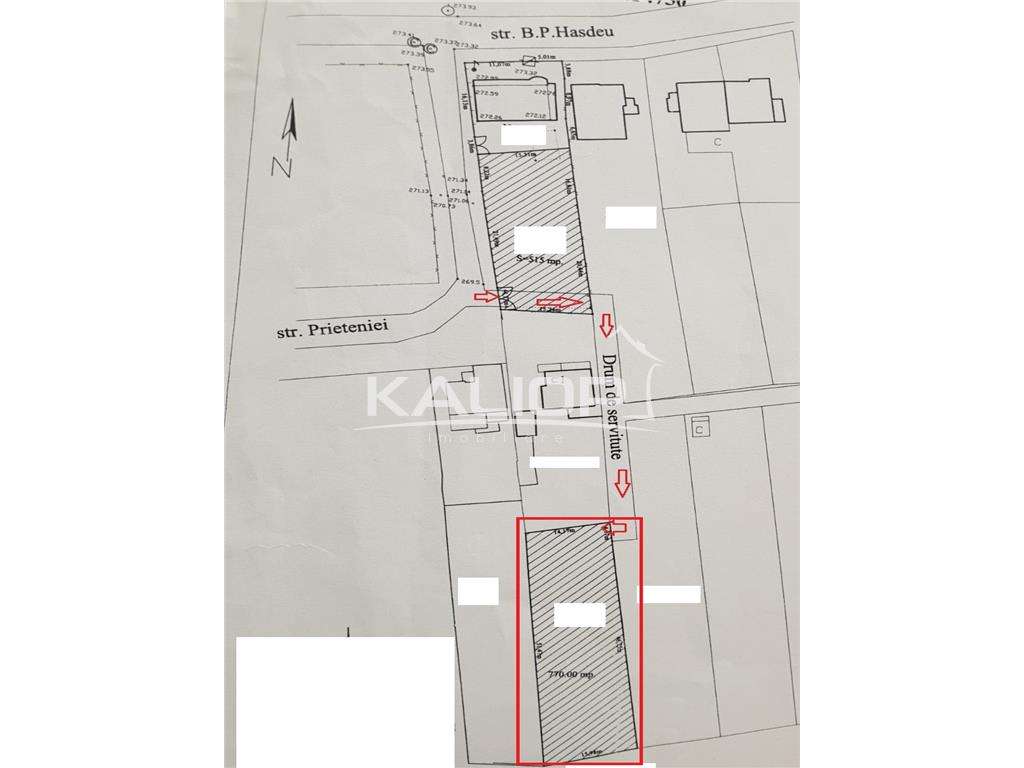 Teren pentru casa cartierul Mulatau zona Hasdeu Dej - Imagine principală: 3/4