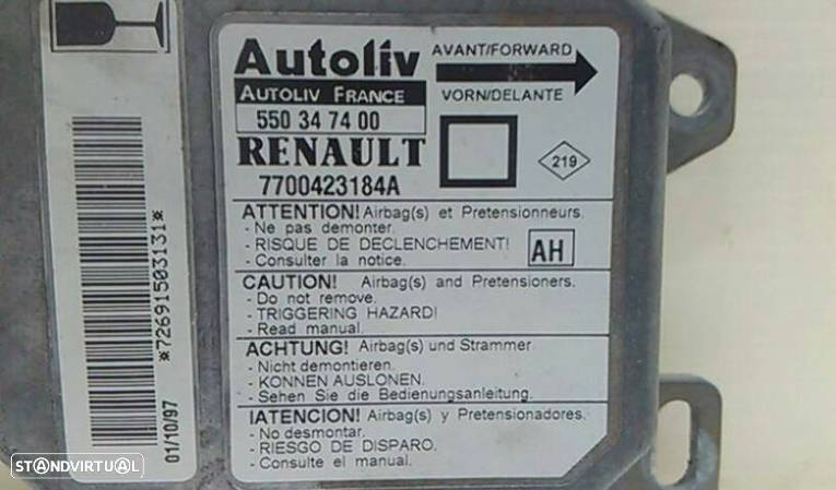 Centralina De Airbags Renault Megane I Classic (La0/1_) - 2