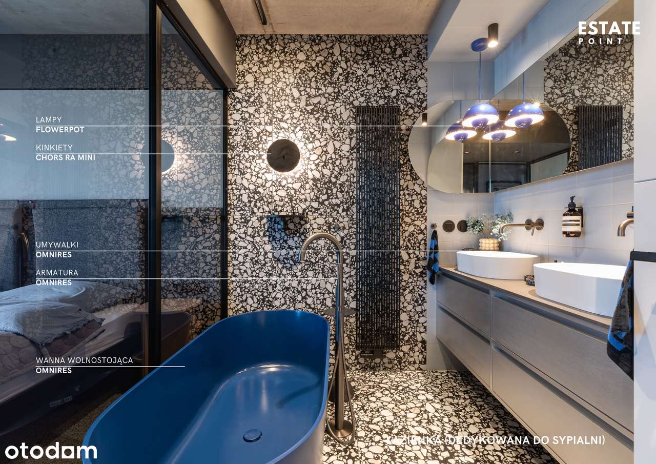 3 pokojowe M. 80,86 m² + prywatne biuro lub siłownia 37 m²-10