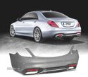 PARA-CHOQUES TRASEIRO PARA MERCEDES CLASE S W222 18- LOOK AMG FACELIFT PDC - 1