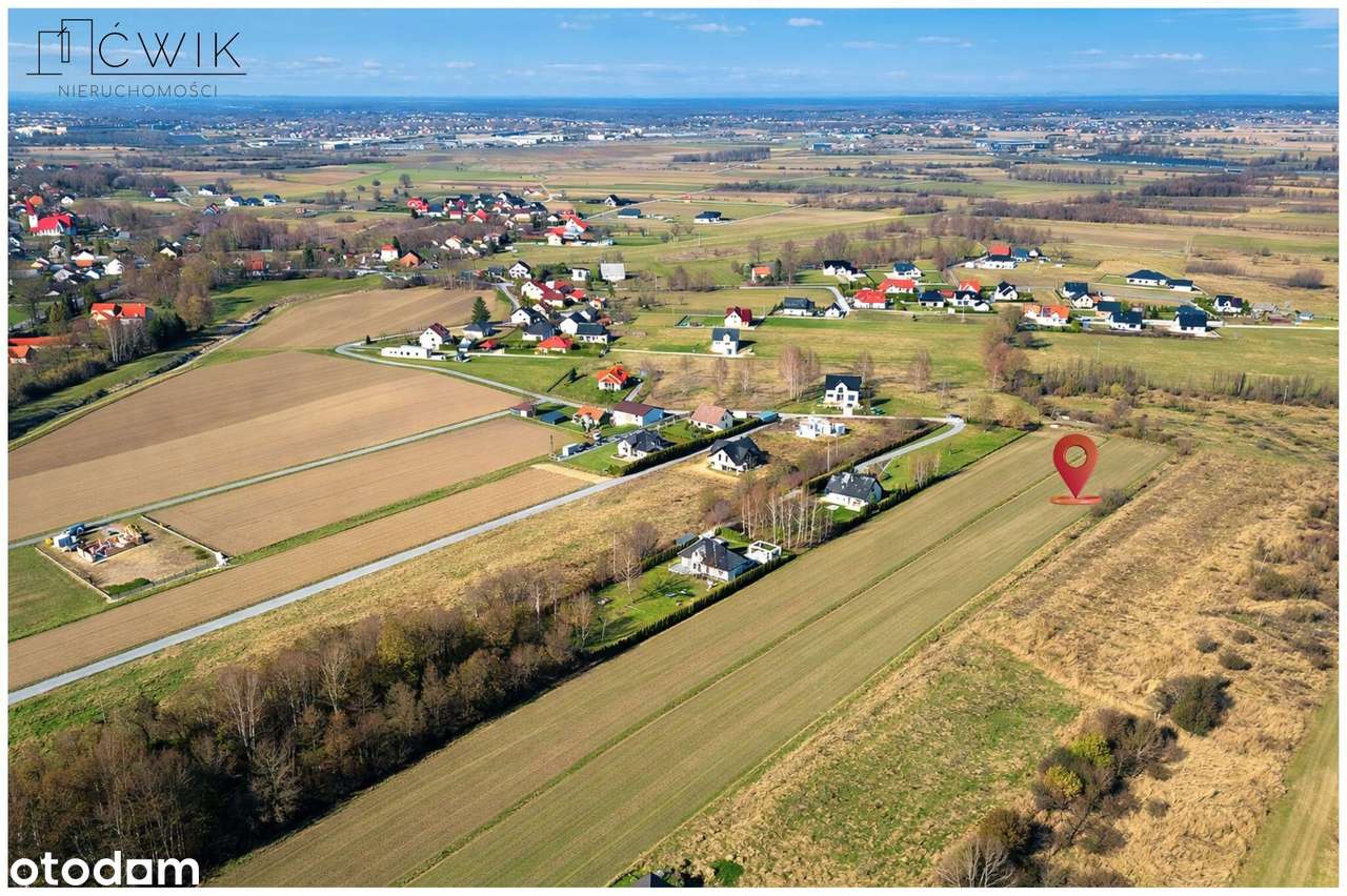 Ustawne działki w Krzeczowie - 2,5 km od Bochni-3